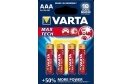 VARTA Pile Longlife Max Power AAA / LR03 x4