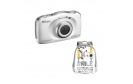 NIKON COOLPIX W100 Blanc + Sac à dos