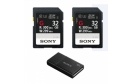 SONY SD SERIE G 32GB R300W299 UHS-II X2 + LECTEUR MRWS1 OFFERT