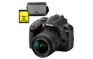 NIKON D3400 + AF-P 18-55 mm VR + Sac + SD8GO (Pack Yellow Box)