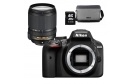 NIKON D3400 + 18-140 mm f/3.5-5.6 G ED VR + Fourre-Tout + SD 16Go