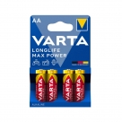 Nouveau : VARTA AA/LR06 PILE LONGLIFE MAX POWER X4