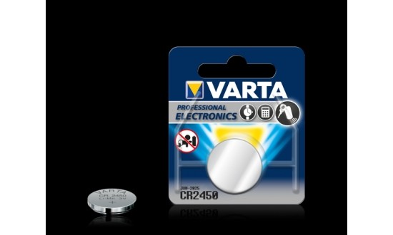 VARTA Professional Electronics Pile Bouton Lithium CR2450