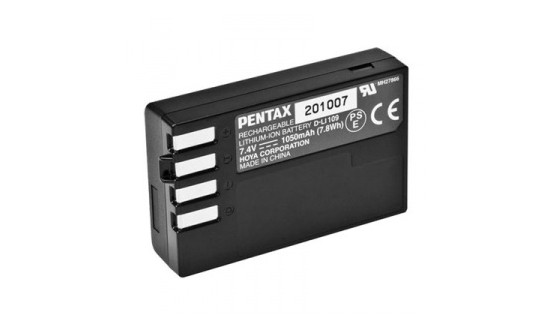 PENTAX D-LI109 Batterie pour K50/70/ KP/ KR/ KS2