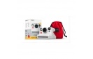 POLAROID NOW Blanc + Red pouch