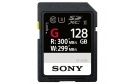 SONY SD SERIE G 128GB R300W299 UHS-II CL 10 FASTEST