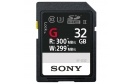 SONY SD SERIE G 32GB R300W299 UHS-II CL 10 FASTEST