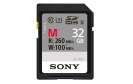 SONY SD SERIE M 32GB R260W100 UHS-II CL 10 PRO