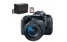 CANON EOS 77D + 18-135 mm f/3,5-5,6 IS USM + Sac SB130 + carte SD 16 Go