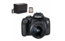 CANON EOS 2000D + 18-55 mm f/3.5-5.6 IS II + Sac Canon SB130 + SD 16 Go + Chiffonnette