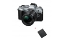 OLYMPUS OM-D E-M5 Mark III Argent + 12-45 mm f/4 PRO ED + 2e Batterie