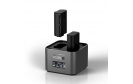 HAHNEL PROCUBE2 Chargeur pour batteries Nikon EN-EL14 / EN-EL15