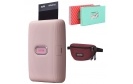 FUJIFILM Instax Mini Link Pink Eastpak + Album photo