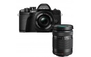 OLYMPUS OM-D E-M10 Mark III Noir + ED 14-42 mm f/3,5-5,6 EZ Pancake et ED 40-150 mm f/4,0-5,6 R