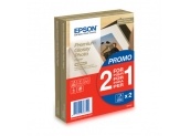 EPSON PAPIER PHOTO PREMIUM GLACE 10X15 40F 255G 1+1