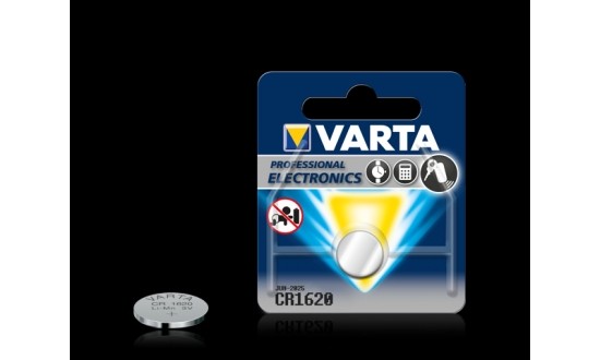 VARTA Professional Electronics Pile Bouton Lithium CR1620