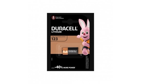 DURACELL CR123 - 3V PILE LITHIUM