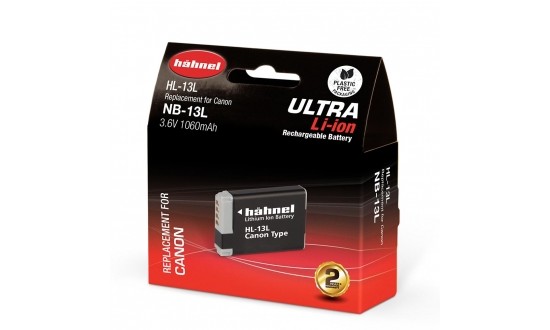 HAHNEL Batterie compatible Canon NB-13L ULTRA