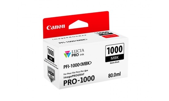 CANON PFI-1000MBK encre NOIRE MAT