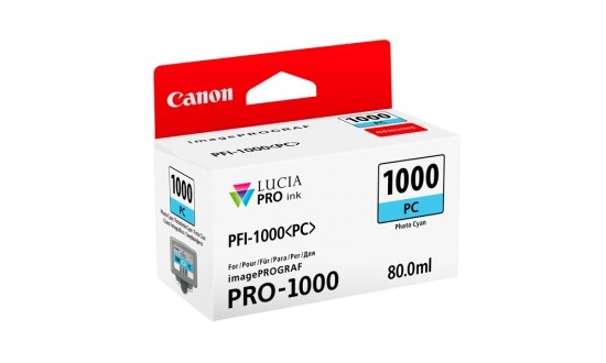 CANON PFI-1000PC encre CYAN PHOTO