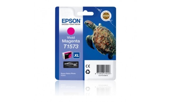 EPSON ENCRE T1573 TORTUE MAGENTA POUR R3000