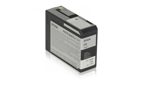 EPSON ENCRE T5801 NOIRE PHOTO POUR SP3800/3880 PRO