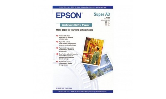 EPSON PAPIER MAT ARCHIVAL A3+ 50F 192G