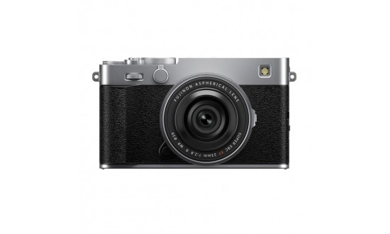 FUJIFILM X-E5 Silver + XF 23 mm f/2,8 R WR