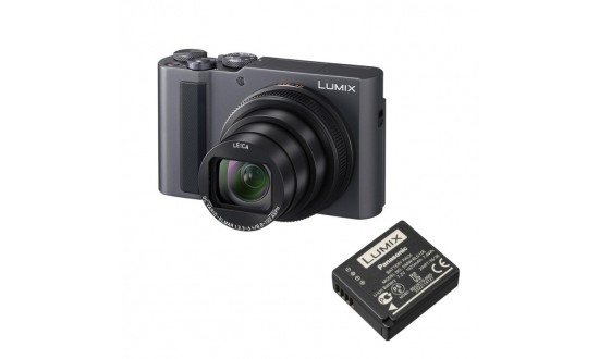 PANASONIC LUMIX DC-TZ300 Dark Silver + 2e batterie