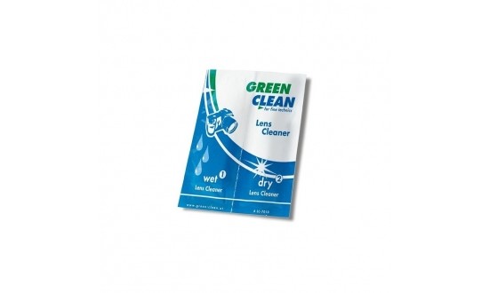 GREEN CLEAN Lingettes optiques x10