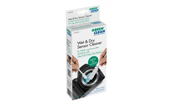 GREEN CLEAN Wet & Dry Sensor Cleaner - Capteur Plein Format