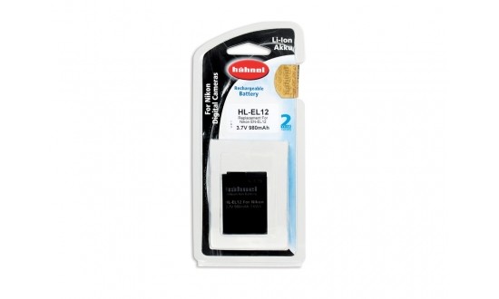 HAHNEL Batterie compatible Nikon EN-EL12 ULTRA