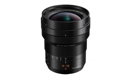 PANASONIC LUMIX 8-18 mm f/2,8-4  Asph. Lumix G Noire