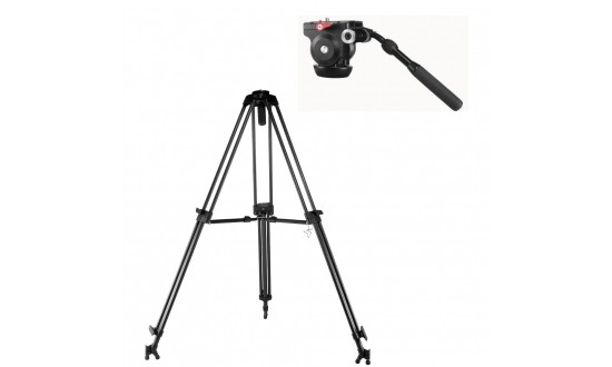 JUSINO TREPIED VIDEO CARBONE DK-1503C + PH-60M