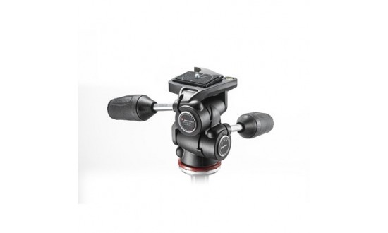 MANFROTTO MH804-3W ROTULE 3D COMPACTE A POIGNEES RETRACTABLES